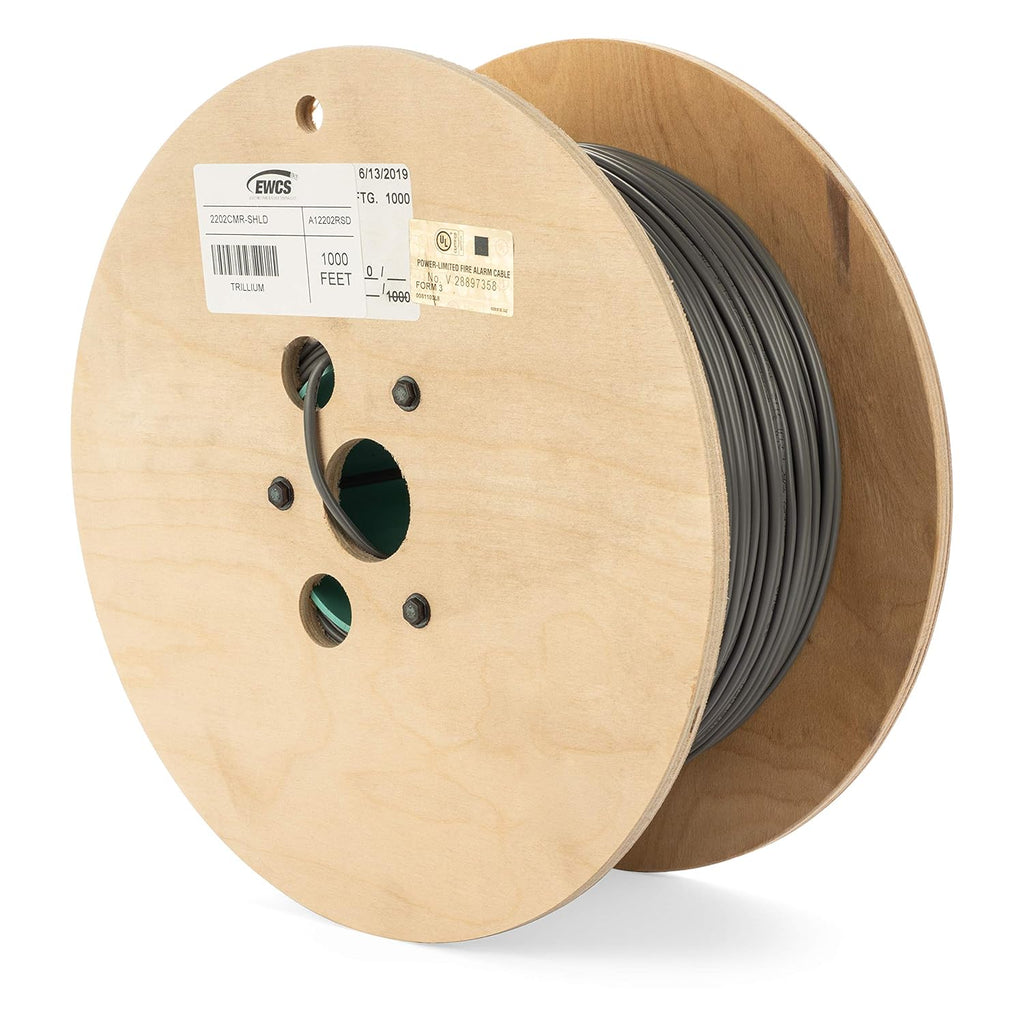 22 AWG 2/C Shielded Sound & Security Cable - 1000 Feet V3780