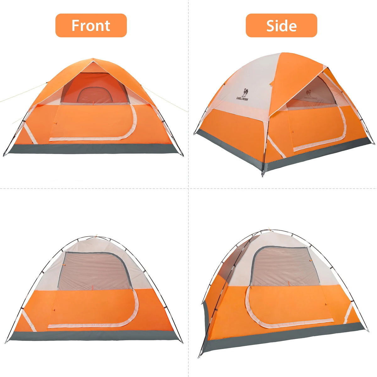 3-4 Person Waterproof Lightweight Dome Camping Tent with Carry Bag L979