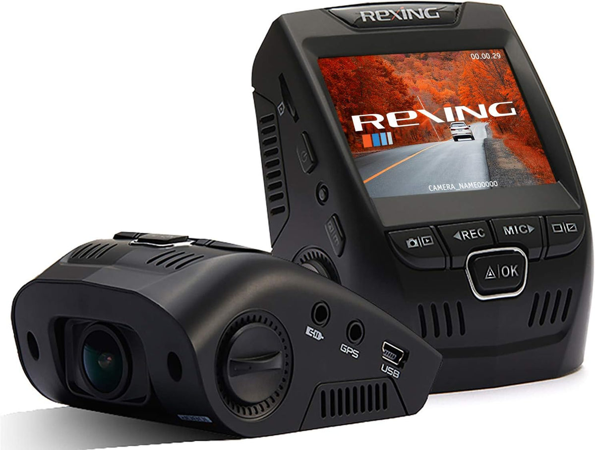 2.4 LCD Screen 170° Wide Angle Dash Cam, Pack of 2 K589
