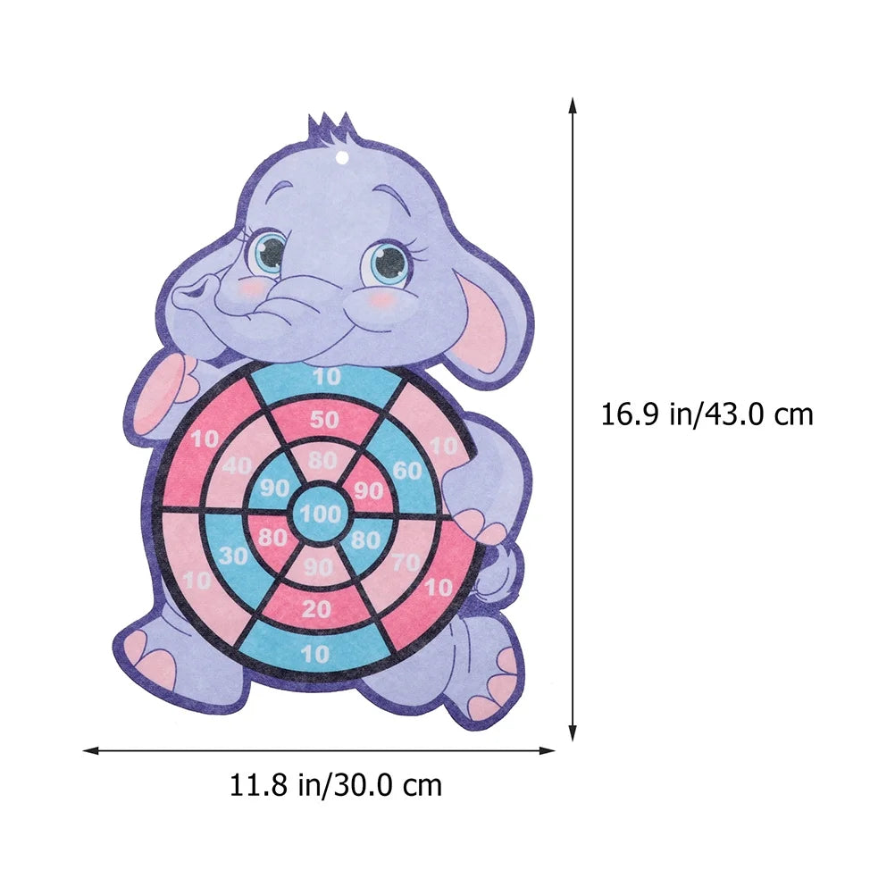 2 Sets Children's Sticky Ball Darts Board Toy Kit U919