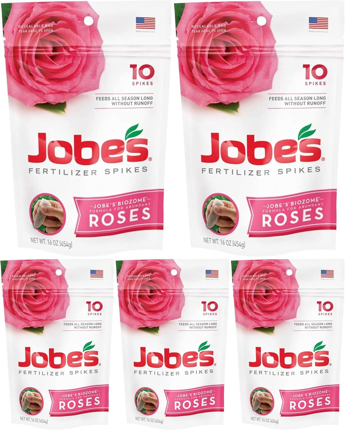 10 Spikes 5 Pack Rose Fertilizer Spikes A9722