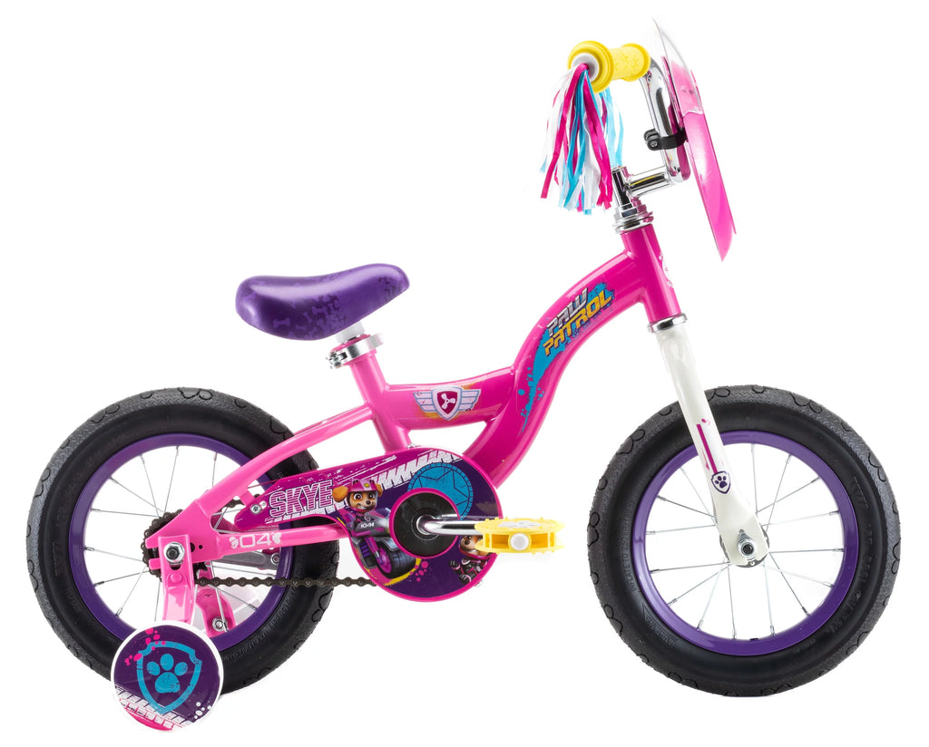 12 inch Magenta Pink Kids Bike D70335