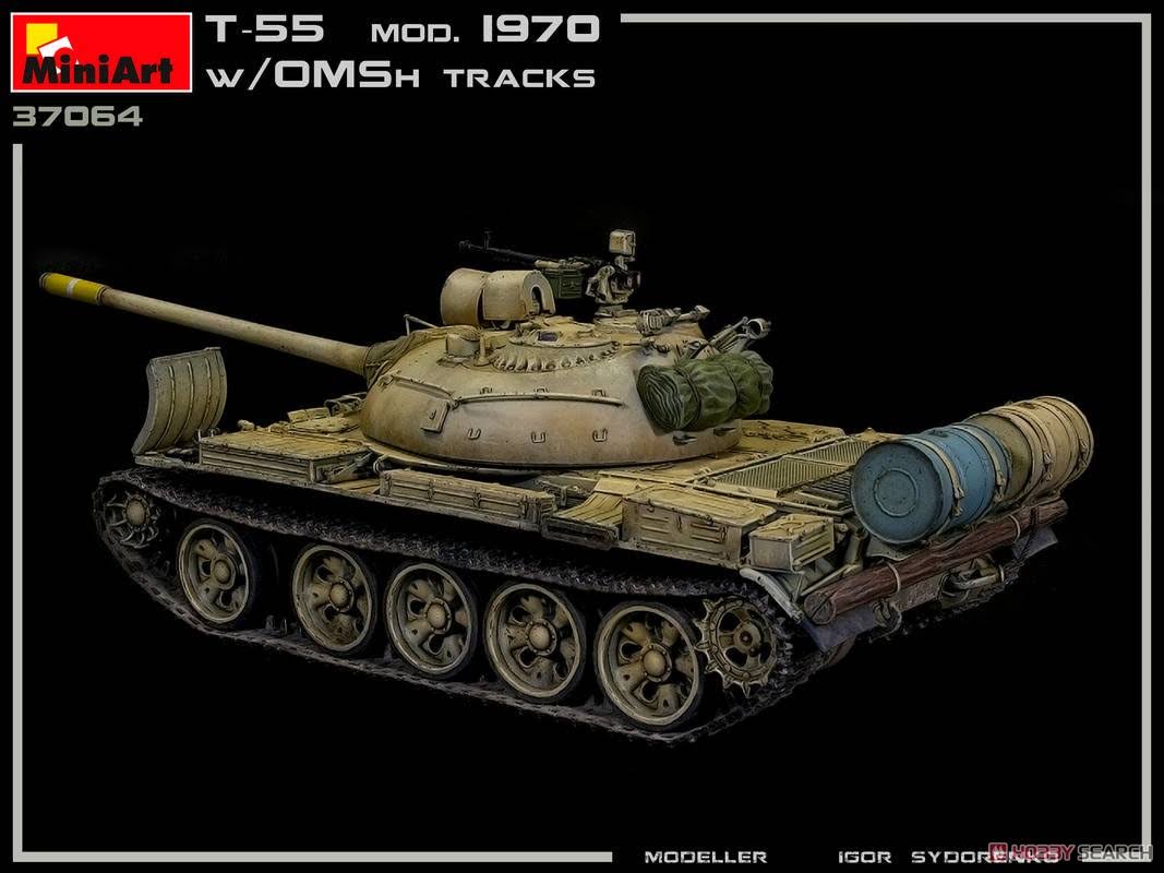 1/35 Scale T-55 Mod. 1970 Model Kit H618818