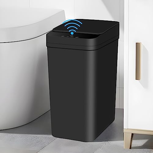 2 Pack 2.2 Gallon Touchless Motion Sensor Trash Can Z876