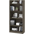 30x22 Walnut Gray Standard Bookcase I6902