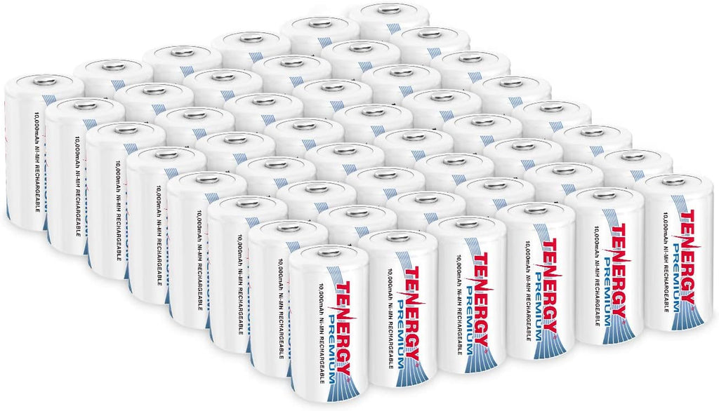 12 Pack D NiMH Rechargeable Batteries K649