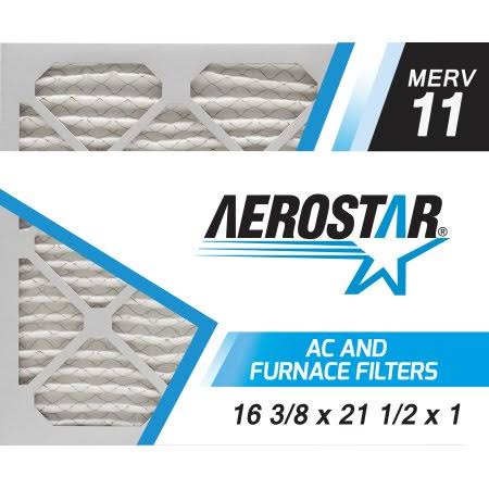 16 3/8x21 1/2x1 MERV 11 Replacement Filter Box of 6 C3791