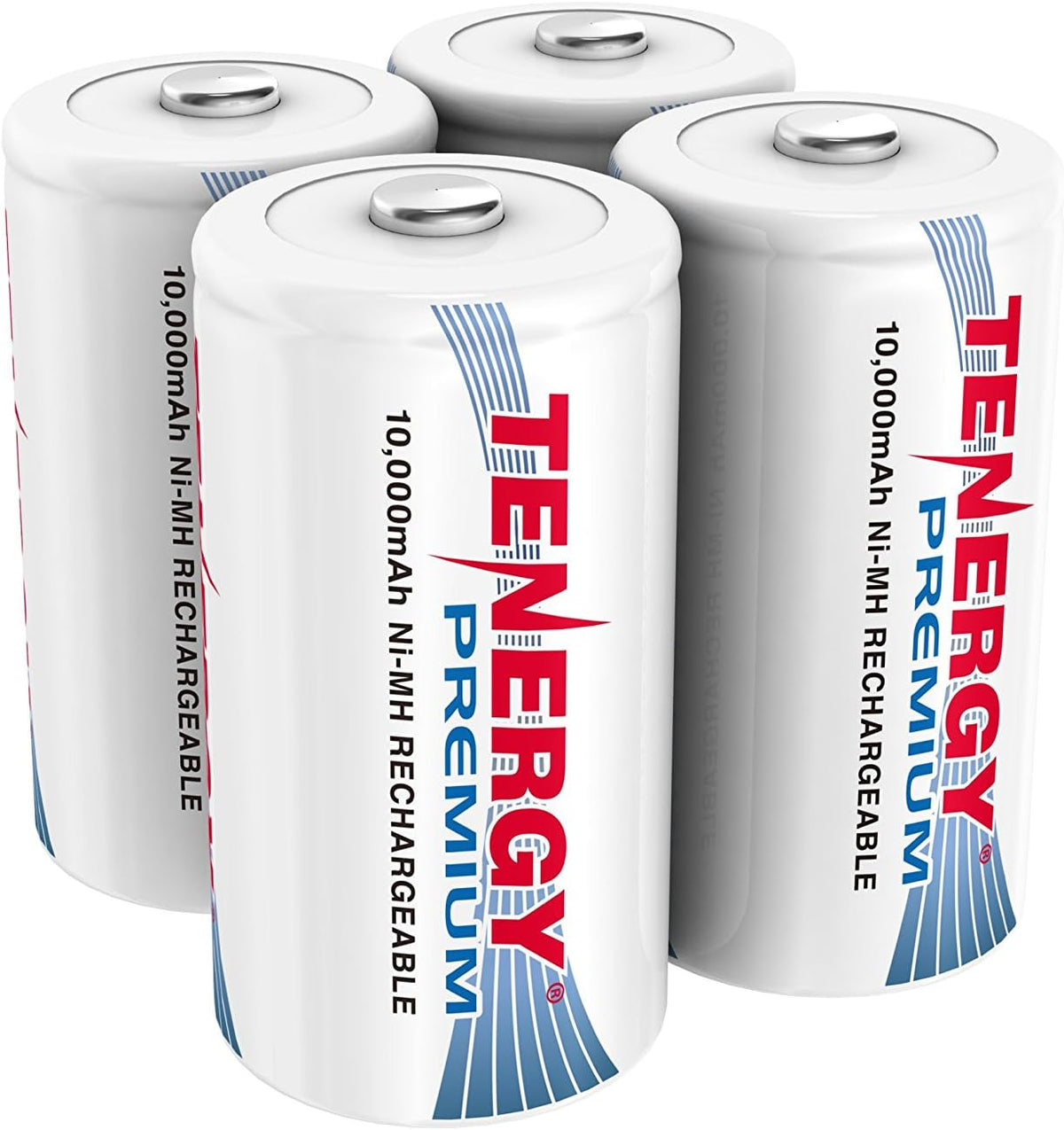 12 Pack D NiMH Rechargeable Batteries K649