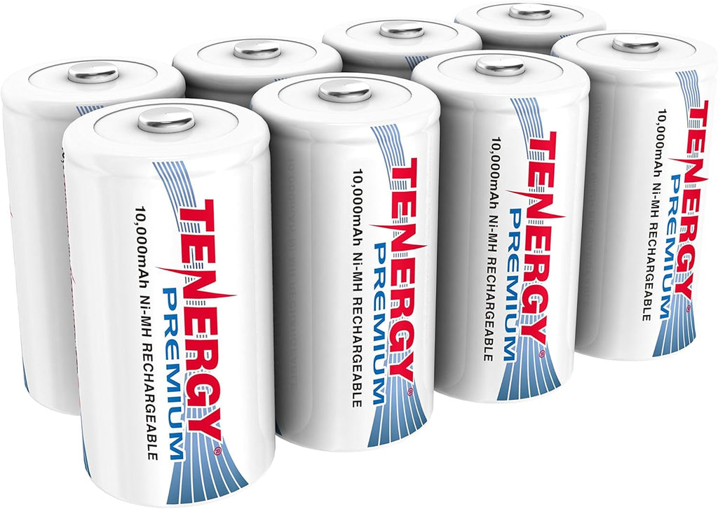 12 Pack D NiMH Rechargeable Batteries K649