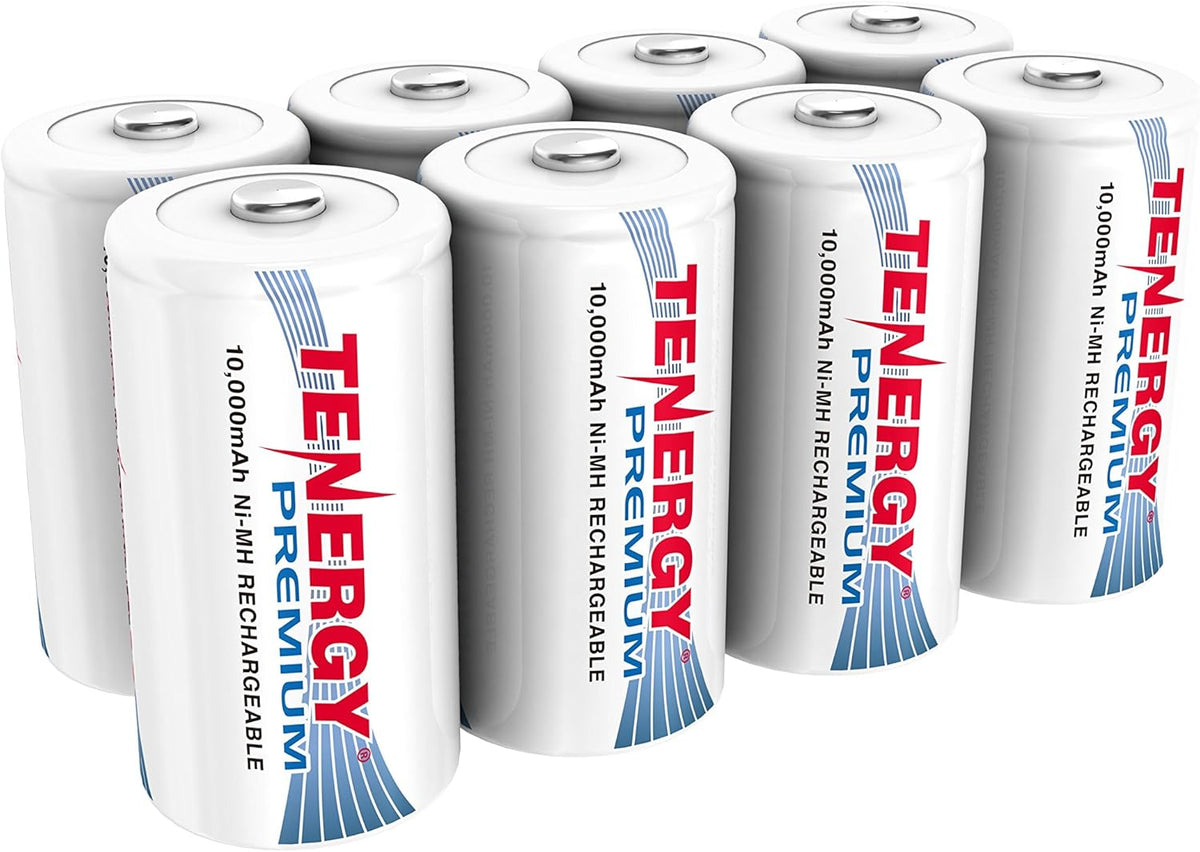 12 Pack D NiMH Rechargeable Batteries K649