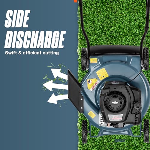21-Inch 140 cc Gas Push Lawn Mower A156