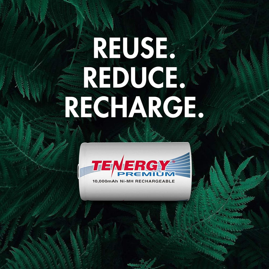 12 Pack D NiMH Rechargeable Batteries K649