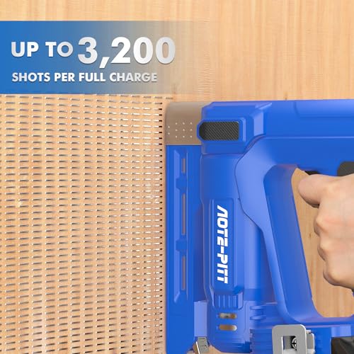 20V Cordless Brad Nailer 2 in 1 Staple Gun with 2.0Ah Battery and Charger W7138