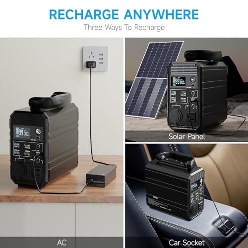 31200 mAh USB C Power Bank with 100W AC Outlet A326