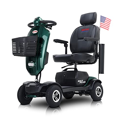 4-Wheel Folding Mobility Scooter with Head Light J71162