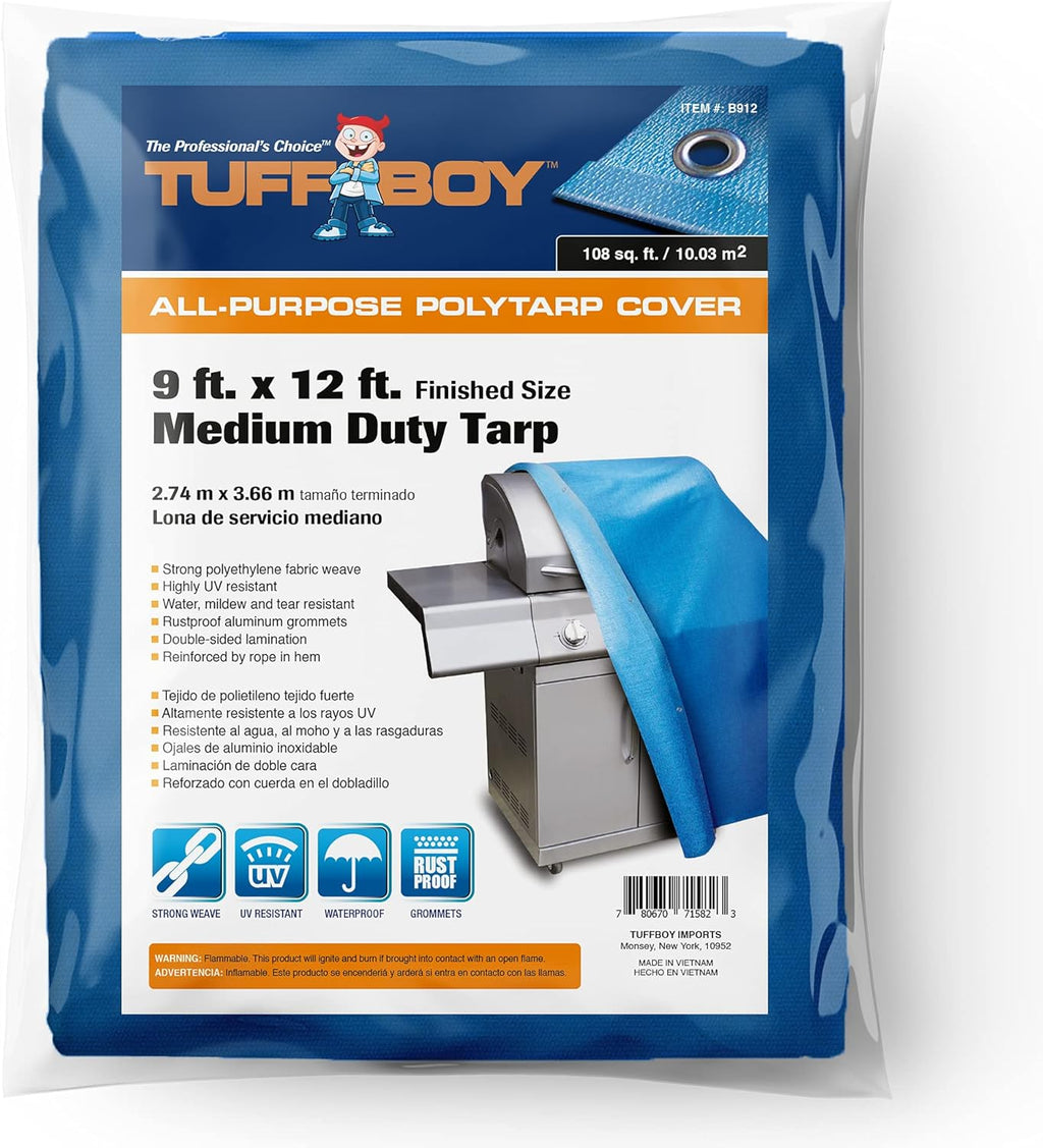 20x30 ft Heavy Duty Waterproof UV Resistant Tarp Cover M159870