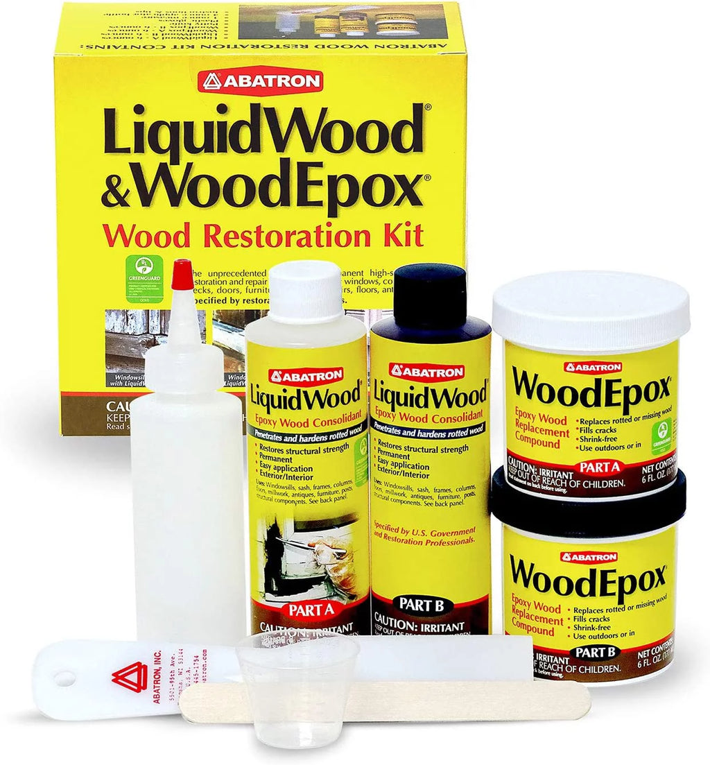 24 Oz Epoxy Resin Wood Restoration Kit Q33524