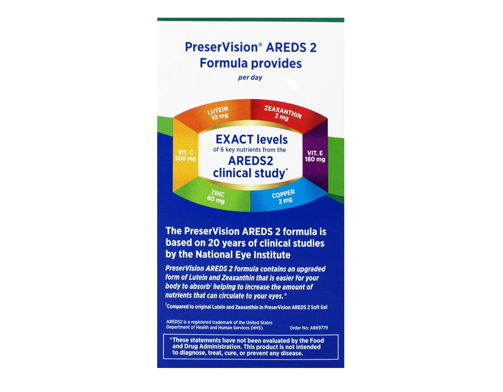210 Dietary Softgels Vision Supplement K46675
