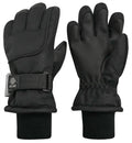 100 Gram Thinsulate Waterproof Ski Snow Winter Gloves - Black N972
