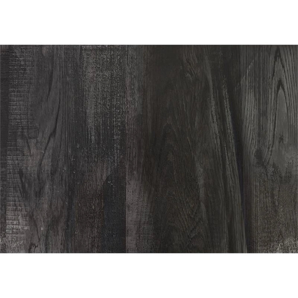 19.25" Rectangular Wood Side Table in Black - Set of 2 J599