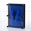 3D Pin Art Sculpture Hand Model Board Desktop Toy N4717