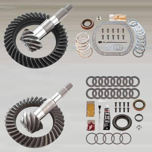 4.11 Ring and Pinion Gears Install Kit Package Dana 30 YJ Front D35 Rear O834