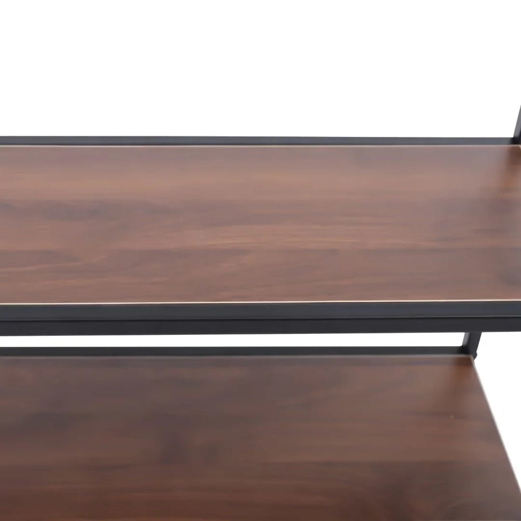 2-Tier Wooden Desktop Bookshelf G470