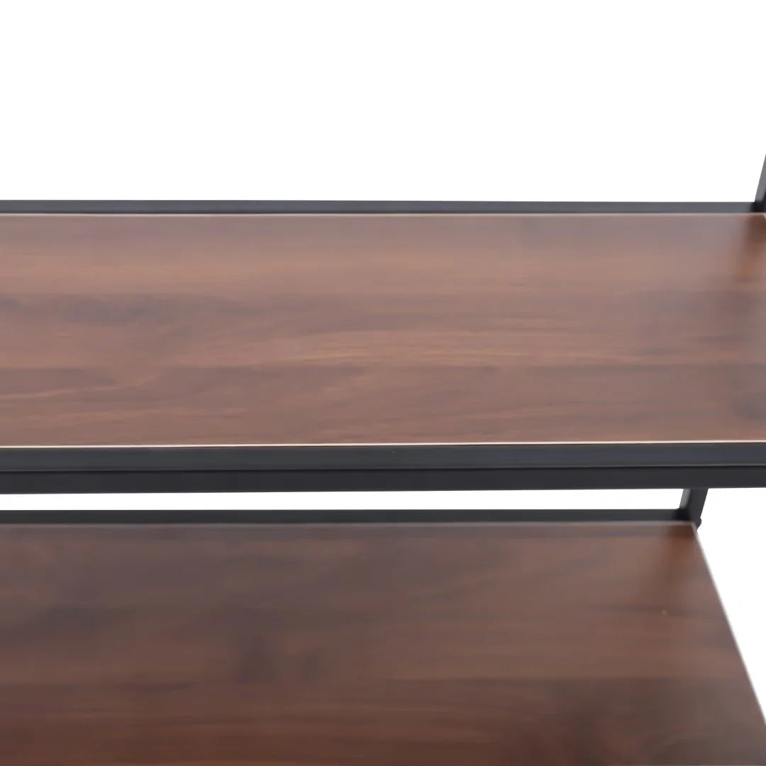 2-Tier Wooden Desktop Bookshelf G470