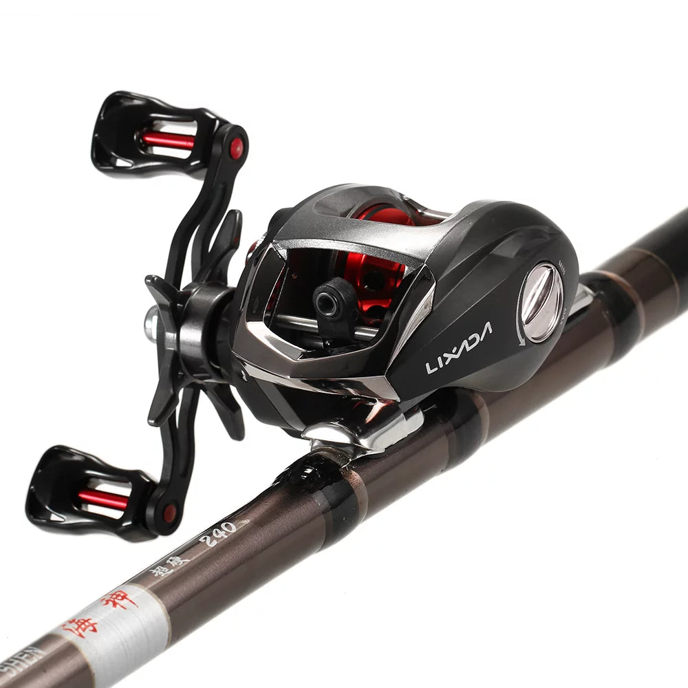 12 + 1 Ball Bearings Baitcasting Fishing Reel with Magnetic Brake E3392