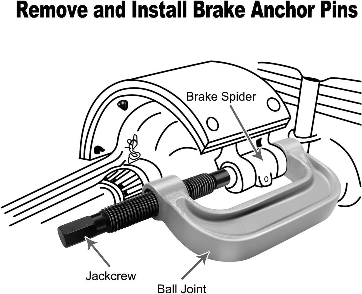 21 Pc Ball Joint Press Kit with 4x4 Adapters J3530