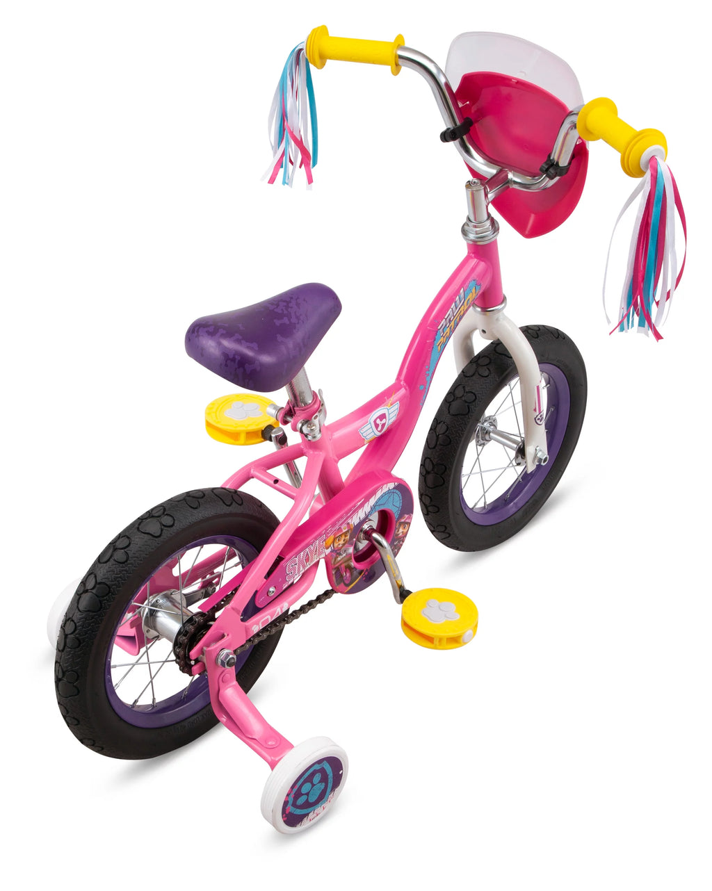 12 inch Magenta Pink Kids Bike D70335