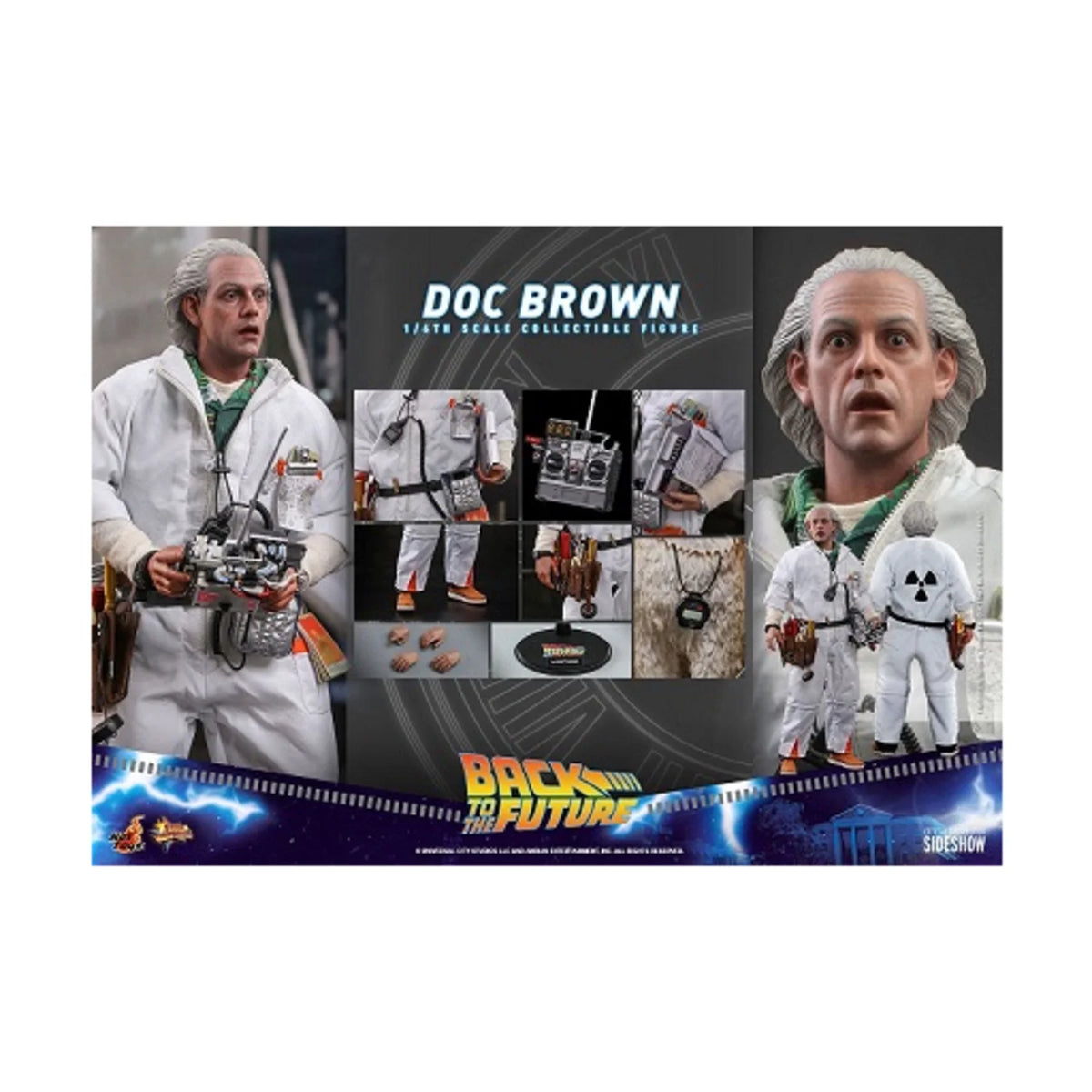 1:6 Scale Doc Brown Collectable Figure A91463