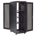 37U Network Server Data Rack Enclosure Cabinet with Vented Doors, Black A509