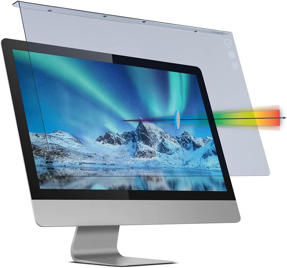 32 inch Anti-Blue Light Monitor Screen Protector Panel (28.5 x 17.1 inch) V7855