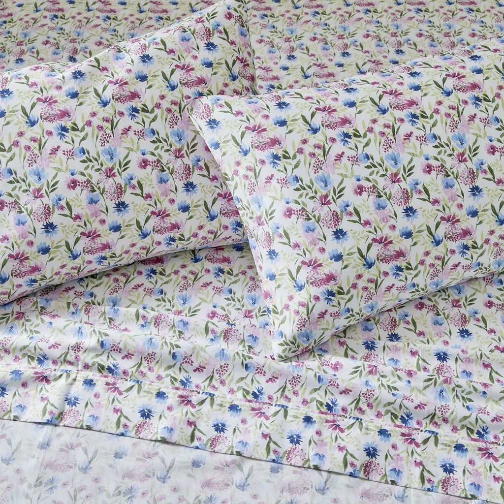 100% Cotton Sateen 300 Thread Count Queen Sheet Set K593