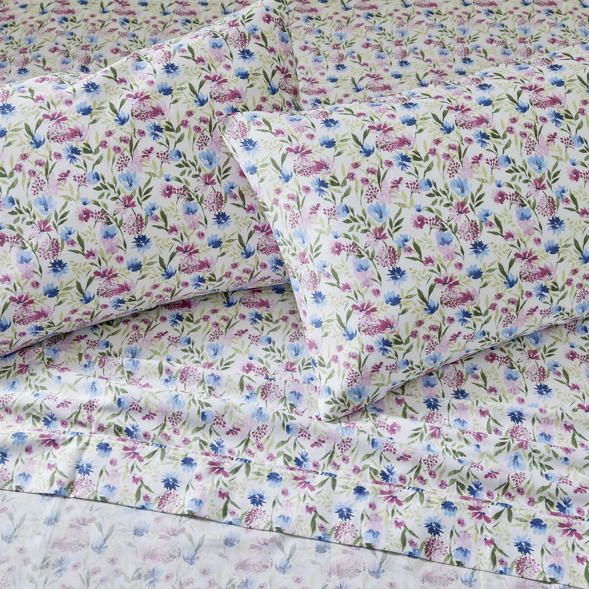 100% Cotton Sateen 300 Thread Count Queen Sheet Set K593