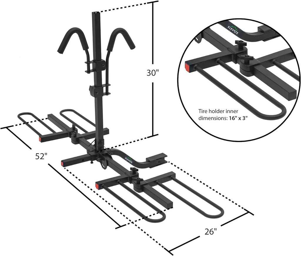 2 Bike Hitch Bike Rack F51483