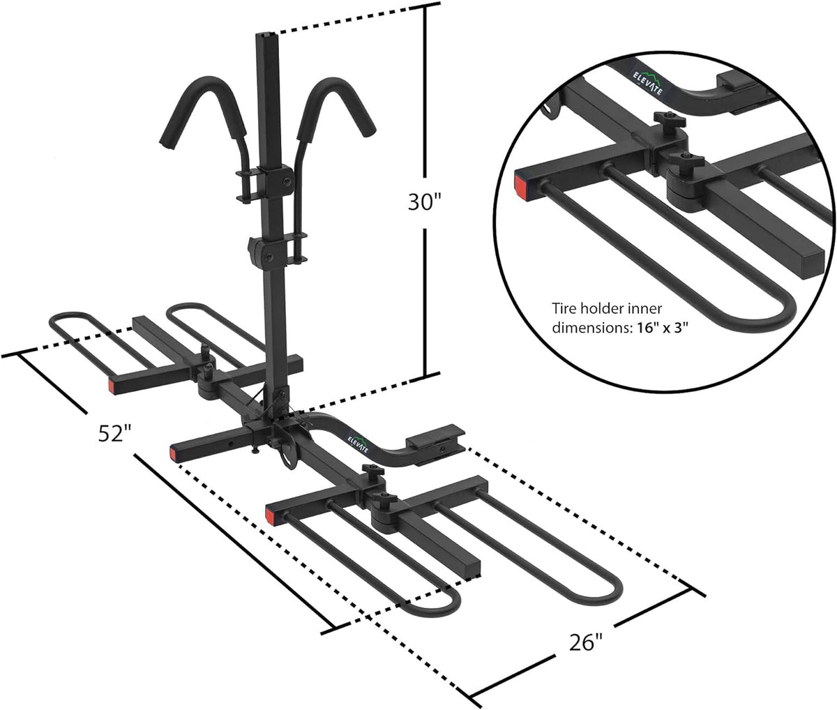 2 Bike Hitch Bike Rack F51483