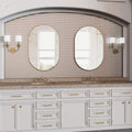 2 Pieces Oval Mirror U602