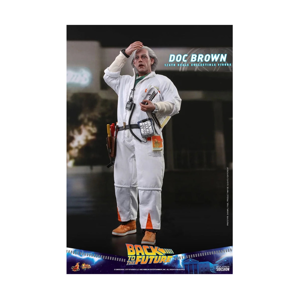 1:6 Scale Doc Brown Collectable Figure A91463