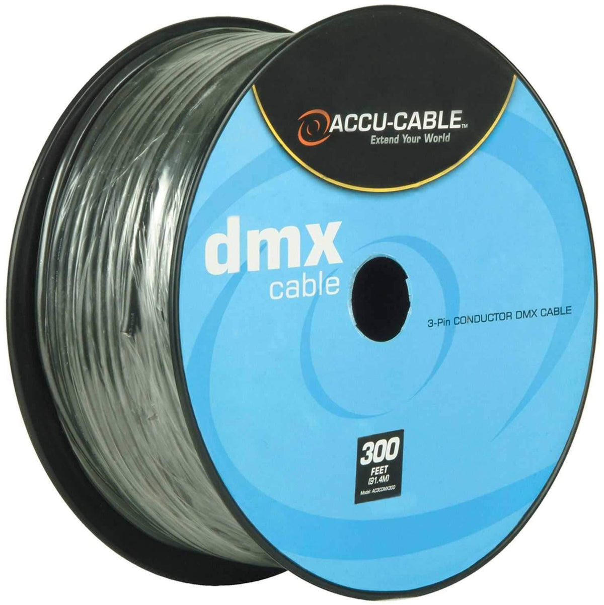 3 Pin DMX Cable 300 ft. Spool P221
