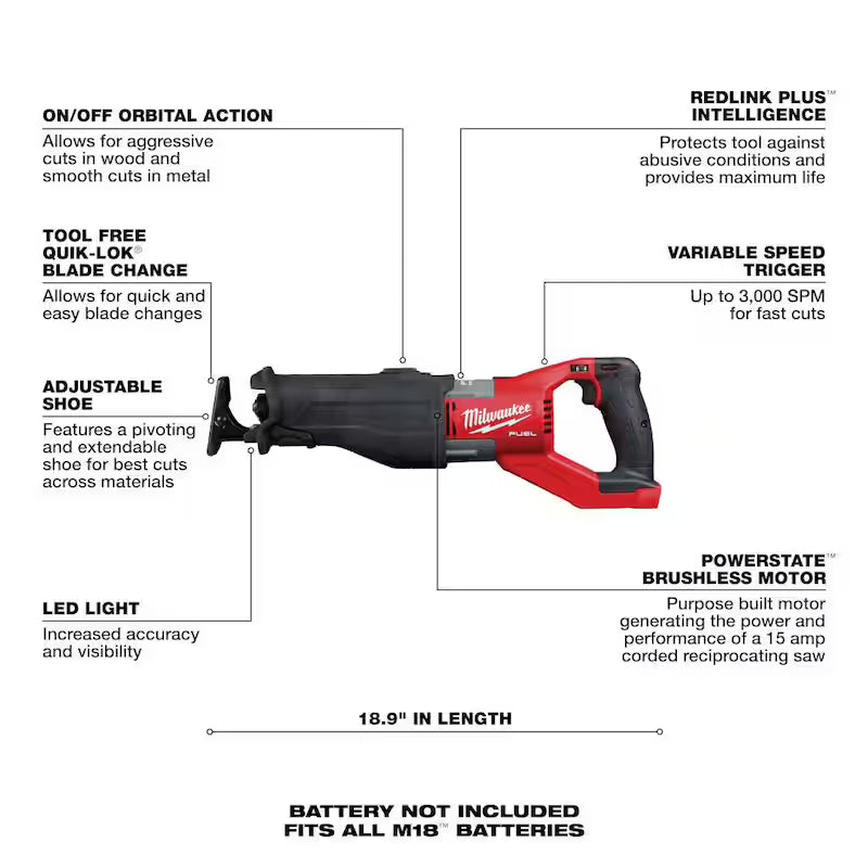 18V Lithium-Ion Brushless Cordless Compact Bandsaw N5702