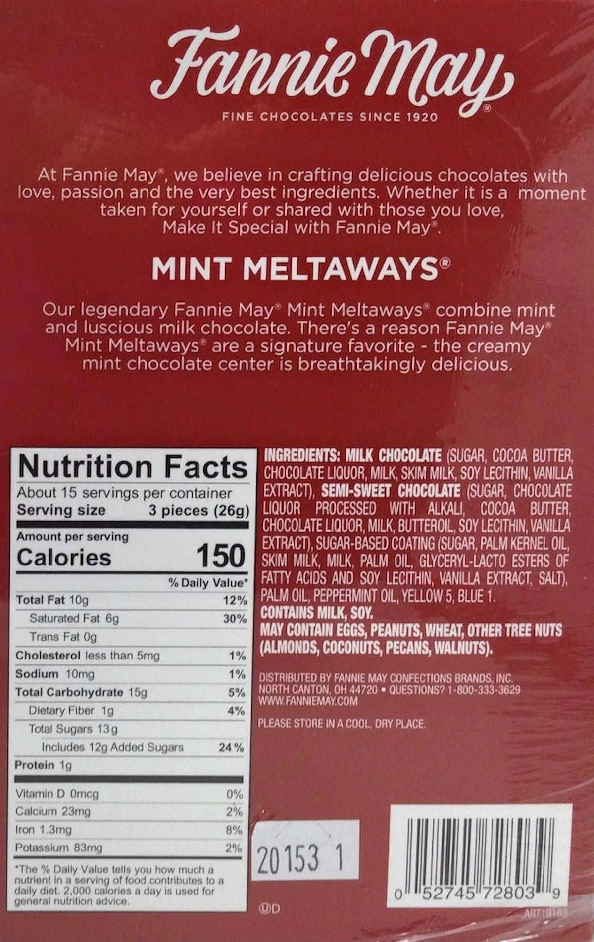 14 Oz Pixies and Mint Meltaways Chocolate Bundle A138326