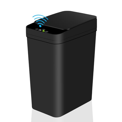 2 Pack 2.2 Gallon Touchless Motion Sensor Trash Can Z876