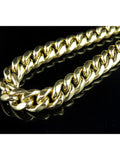 10K Yellow Gold Miami Cuban Link Chain with Box Clasp K69004