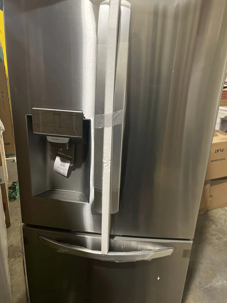 33 In. 25 Cu. Ft. Stainless-Steel French Door Refrigerator P765
