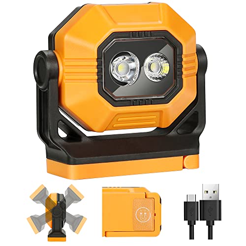 1500LM Portable COB Magnetic Work Light 2 PCS G215