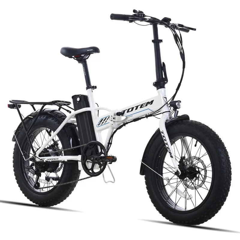 20” x 4” Fat Tire 500W Folding Electric Bike R524