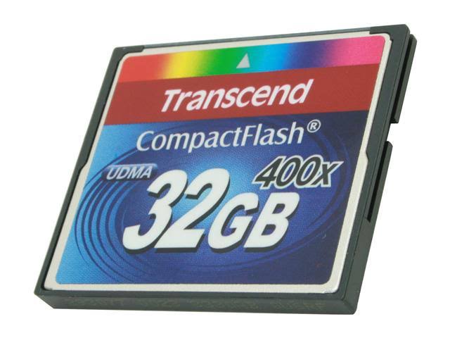 32GB CompactFlash Memory Card 400x E120